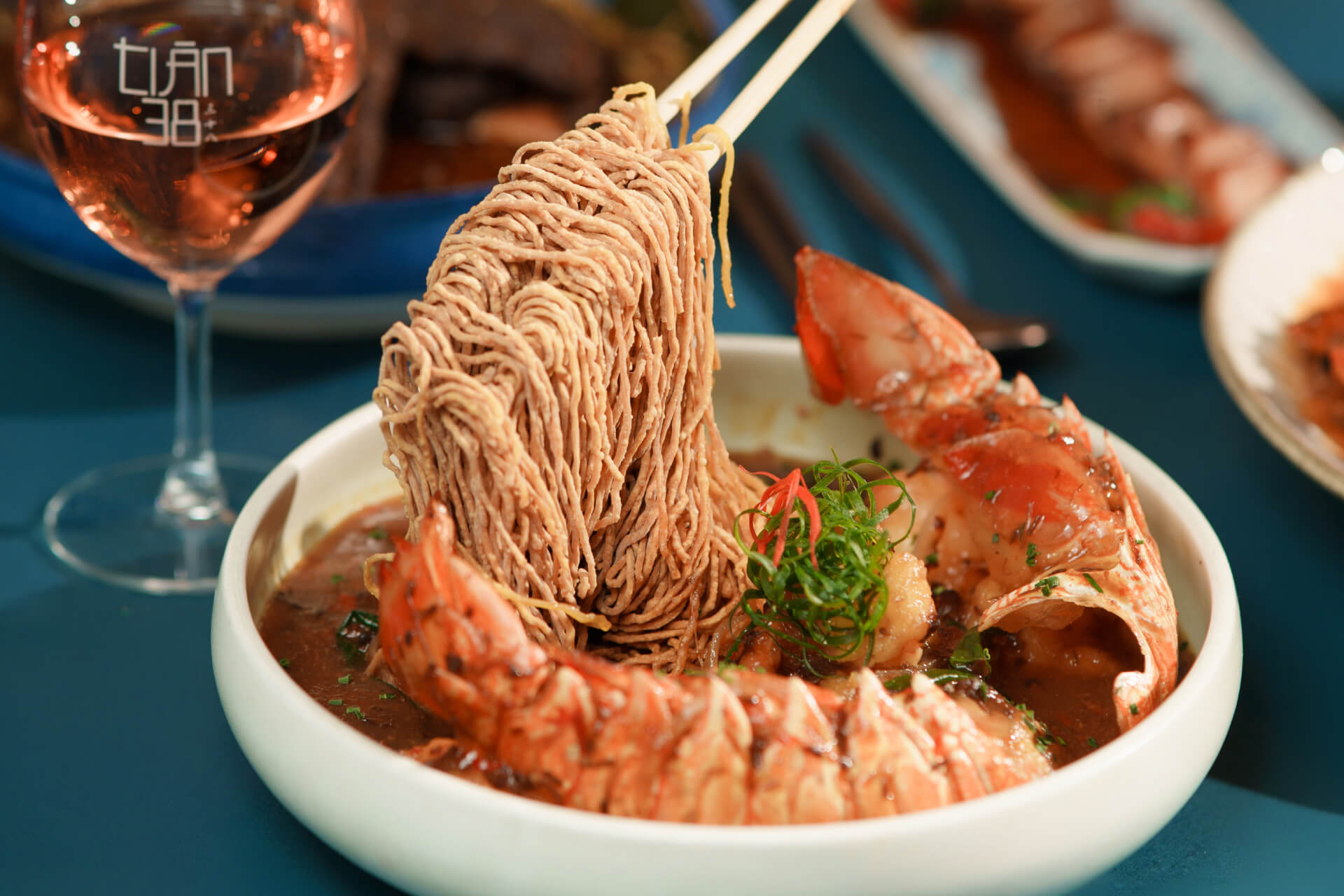 Lobster Tail XO Noodles