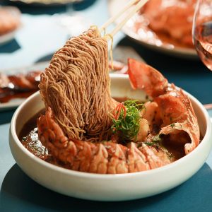 Lobster Tail XO Noodles